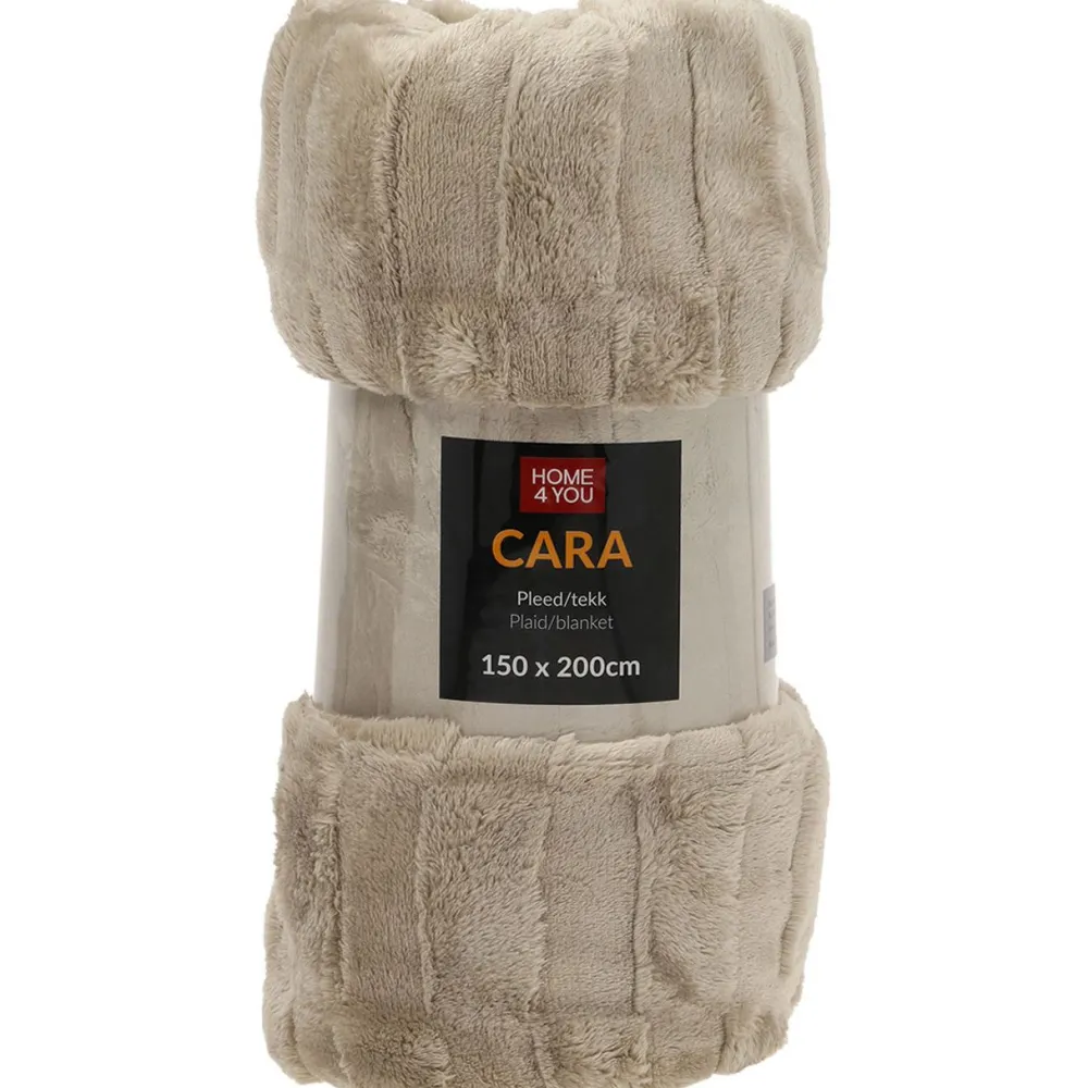 Torkkupeitto CARA 150x200 cm, beige*Home4you Hot