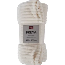Torkkupeitto FREYA 150x200 cm, valkoinen*Home4you