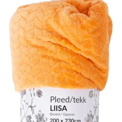 Torkkupeitto LIISA XL 200x230 cm, oranssi*Home4you New