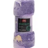 Torkkupeitto NIGHT LIGHT 150x200 cm, yksisarviset, violetti*Home4you Outlet
