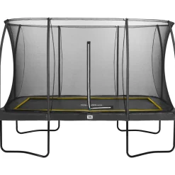 Trampoliini Comfort, kulmikas 366 x 244 cm, musta*Salta New