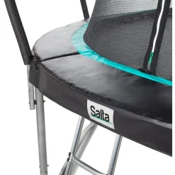 Clearance Trampoliini , Cosmos Ø251cm musta teräs, (sis turvaverkon ja tikkaat) Trampoliinit