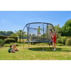 Trampoliini Cosmos, Ø427cm, turvaverkko, tikkaat Trampoliinit