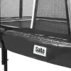 Trampoliini First Class 244x427cm musta sis. turvaverkon portaat*Salta New