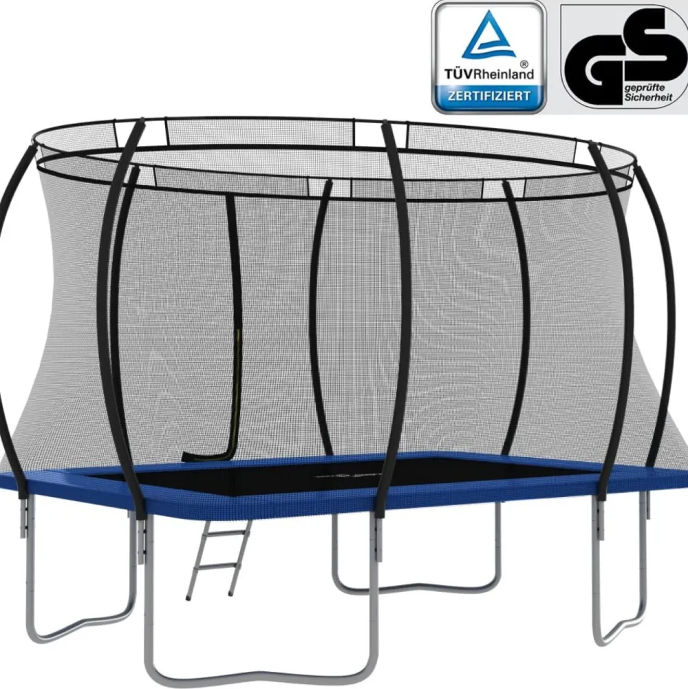 Hot Trampoliinisarja neliskulmainen, 335x244x90 cm, 150 kg Trampoliinit