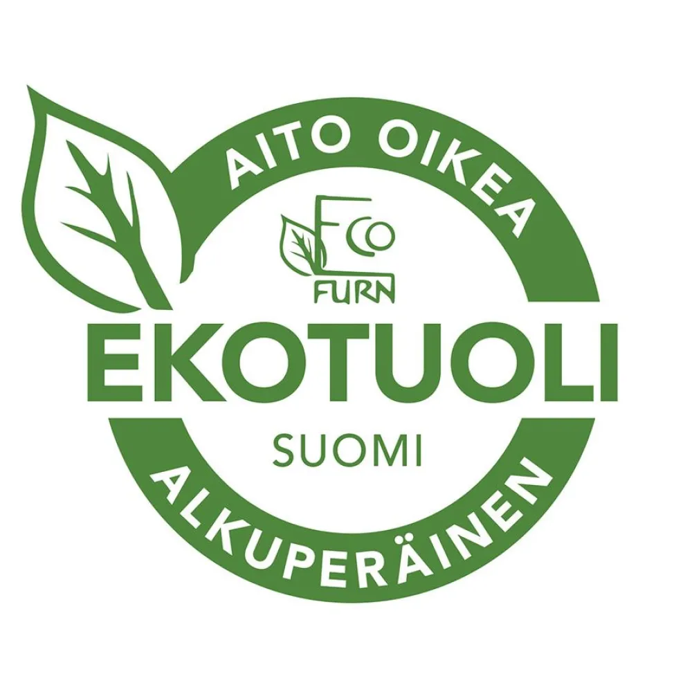 Tuoli Granny mänty musta*EcoFurn Online