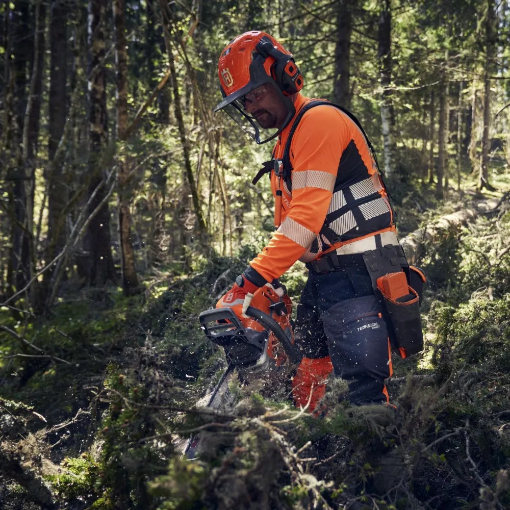 Turvahousut Technical Robust 20A viiltosuojalla*Husqvarna Online