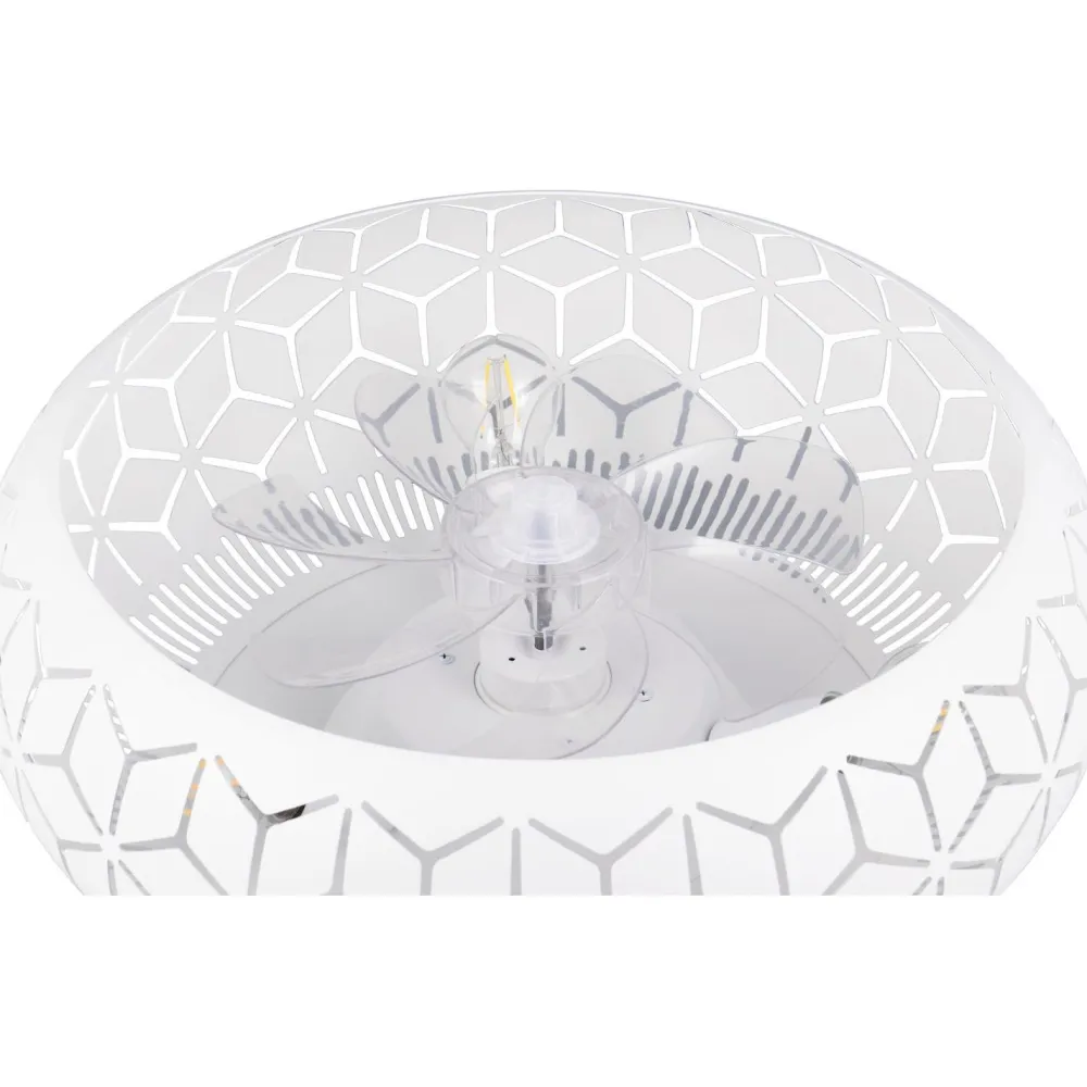 Tuuletinkattovalaisin Bidar, 3xE27*Trio Hot