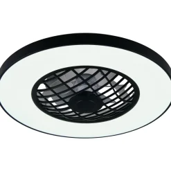 Tuuletinkattovalaisin Linköping Ø59cm LED RGB Bluetooth-kaiutin musta*Trio Hot