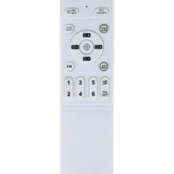 Outlet Tuuletinvalaisin Vallonia RGB/CCT LED Ø48cm kaukosäädin musta Tuuletinvalaisimet