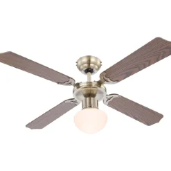 Tuuletinvalaisin Champion Ø106,6cm 60W messinki*Globo Sale