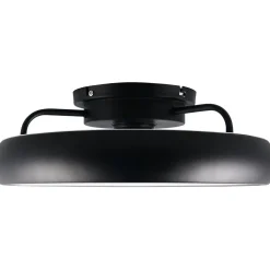 Tuuletinvalaisin LED Muonio mattamusta*Trio Hot