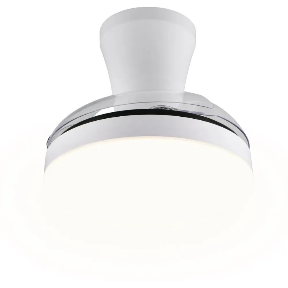 Tuuletinvalaisin LED Tampere valkoinen*Trio Outlet