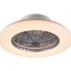 Tuuletinvalaisin Stralsund, Ø50cm, titaani, starlight*Trio Sale