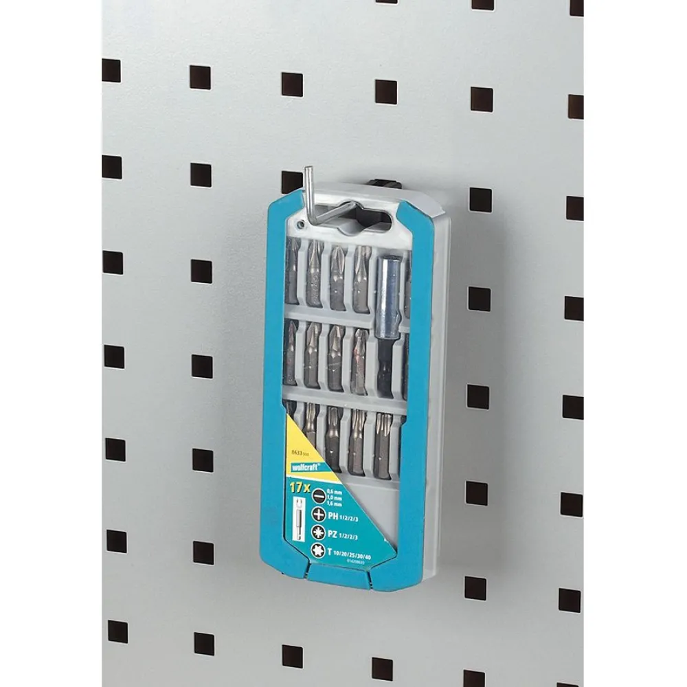 Hot Työkalukoukku reikätauluun 60 mm 10 kpl/pkt Työkaluseinät