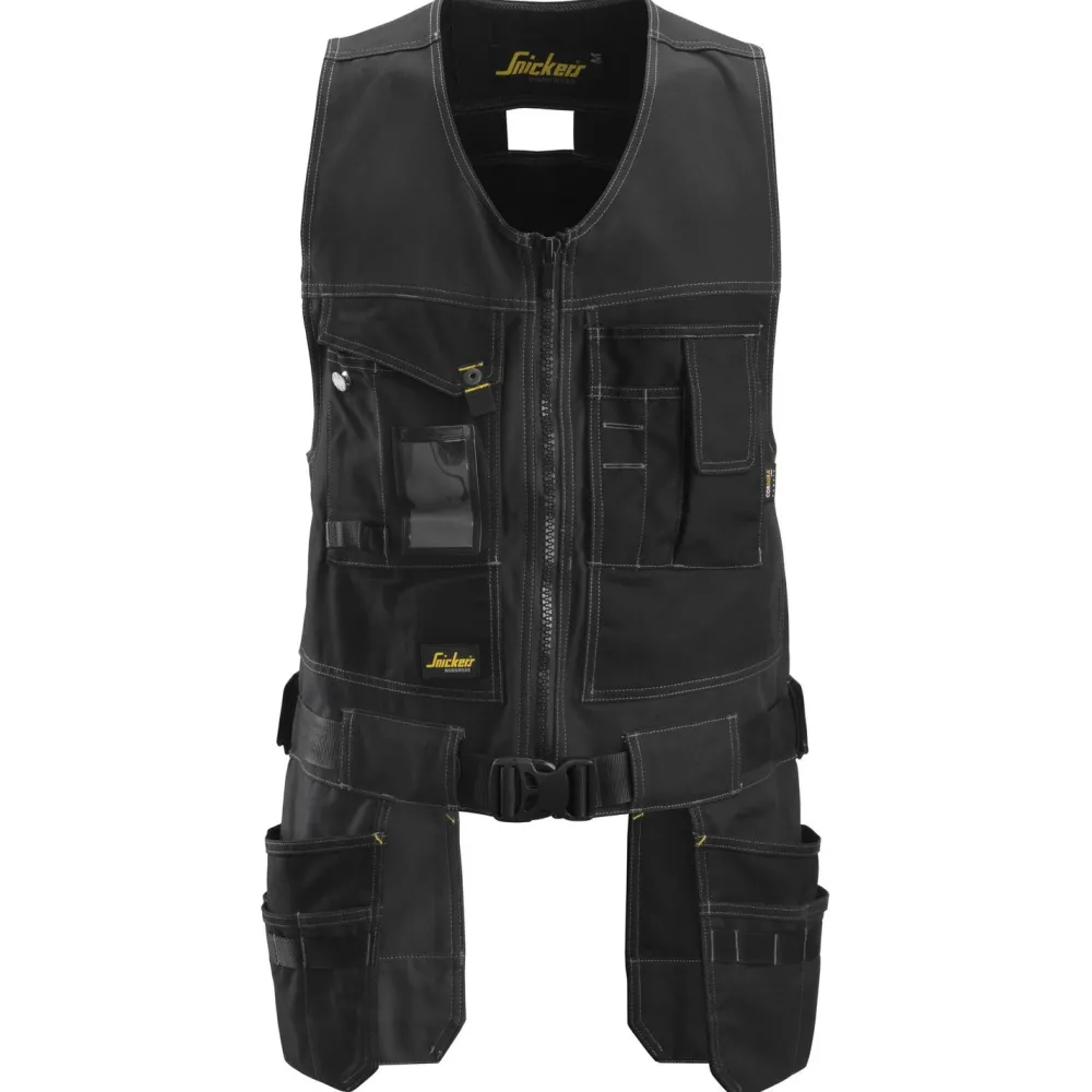 Työkaluliivi Canvas+ 4254 musta*Snickers Workwear Online