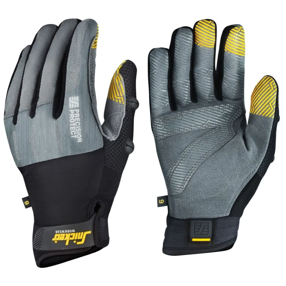Työkäsineet 9574 Precision Protect harmaa*Snickers Workwear Hot