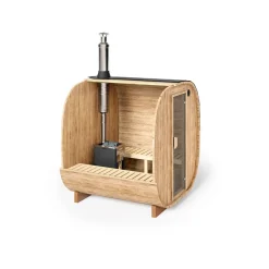Tynnyrisauna Cube, 220x230cm, 4 hlöä*Baltresto Online