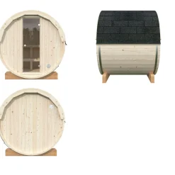 Tynnyrisauna Anita 0,9 m²*Palmako Outlet