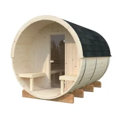 Tynnyrisauna Anita 1,6+0,7 m²*Palmako Clearance