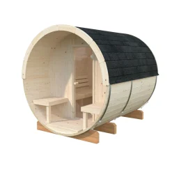 Tynnyrisauna Anita Ø 220x250cm*Palmako Hot