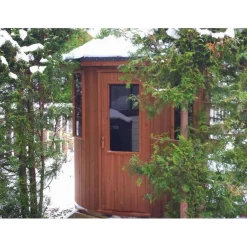 Sale Tynnyrisauna pystymalli Ø180cm lämpöpuu Pihasaunat Ilman Rakennuslupaa|Tynnyrisaunat