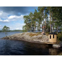 Sale Tynnyrisauna pystymalli Ø180cm lämpöpuu Pihasaunat Ilman Rakennuslupaa|Tynnyrisaunat