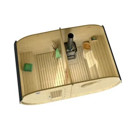 Outlet Tynnyrisauna Hanko 9.4m² Tynnyrisaunat
