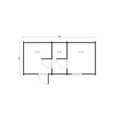 Hot Tynnyrisauna Loviisa 11.8m² Tynnyrisaunat