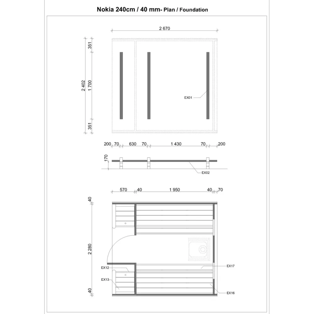 Tynnyrisauna Nokia 6.4m²*Tene Online