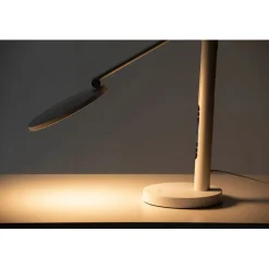 Clearance Työpöytävalaisin kirkasvalolla Oslo 60cm 16W USB valkoinen Kirkasvalolamput