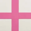 Täytettävä voimistelumatto pumpulla 400x100x15 cm PVC pinkki*FinePRICE Clearance