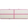 Täytettävä voimistelumatto pumpulla 300x100x15 cm PVC pinkki*FinePRICE Discount