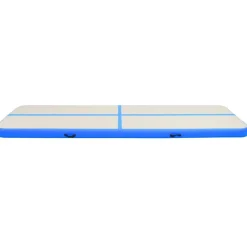 Täytettävä voimistelumatto pumpulla 700x100x15cm PVC sininen*FinePRICE
