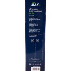Clearance Työvalaisin LED Max, 2x50W, 2x4000lm, 4000K, IP44, tripod-jalusta Valonheittimet