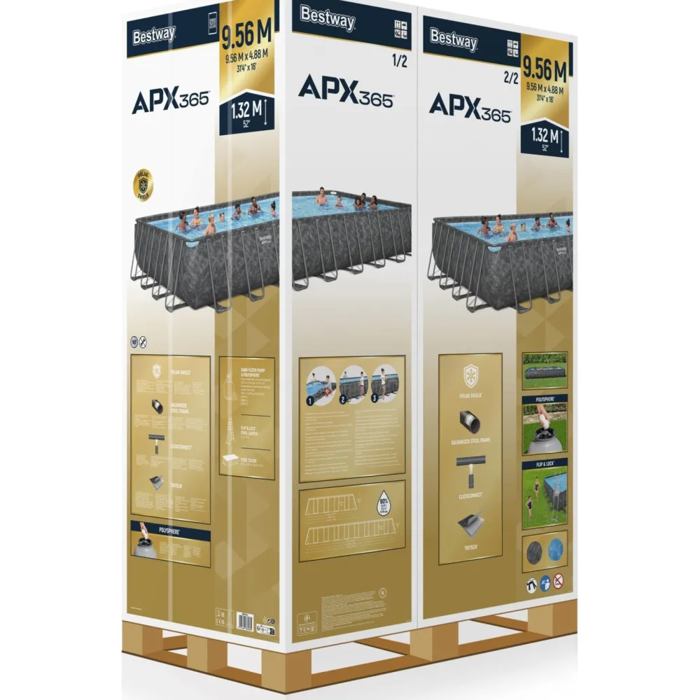 Uima-allassetti Apx 365, 956x488x132cm*Bestway