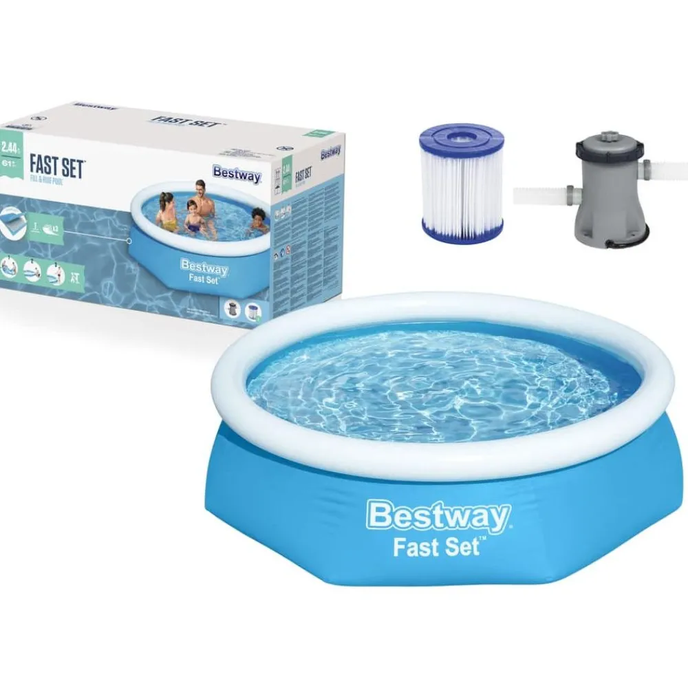 Uima-allassetti Fast Set, 2.44m x 61cm*Bestway Best