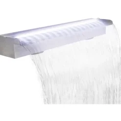 Uima-altaan suihkulähde led:llä ruostumaton teräs 90cm*FinePRICE