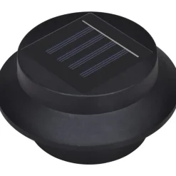 Ulkoaurinkokennovalaisin aitaan 12 kpl led musta*FinePRICE Sale