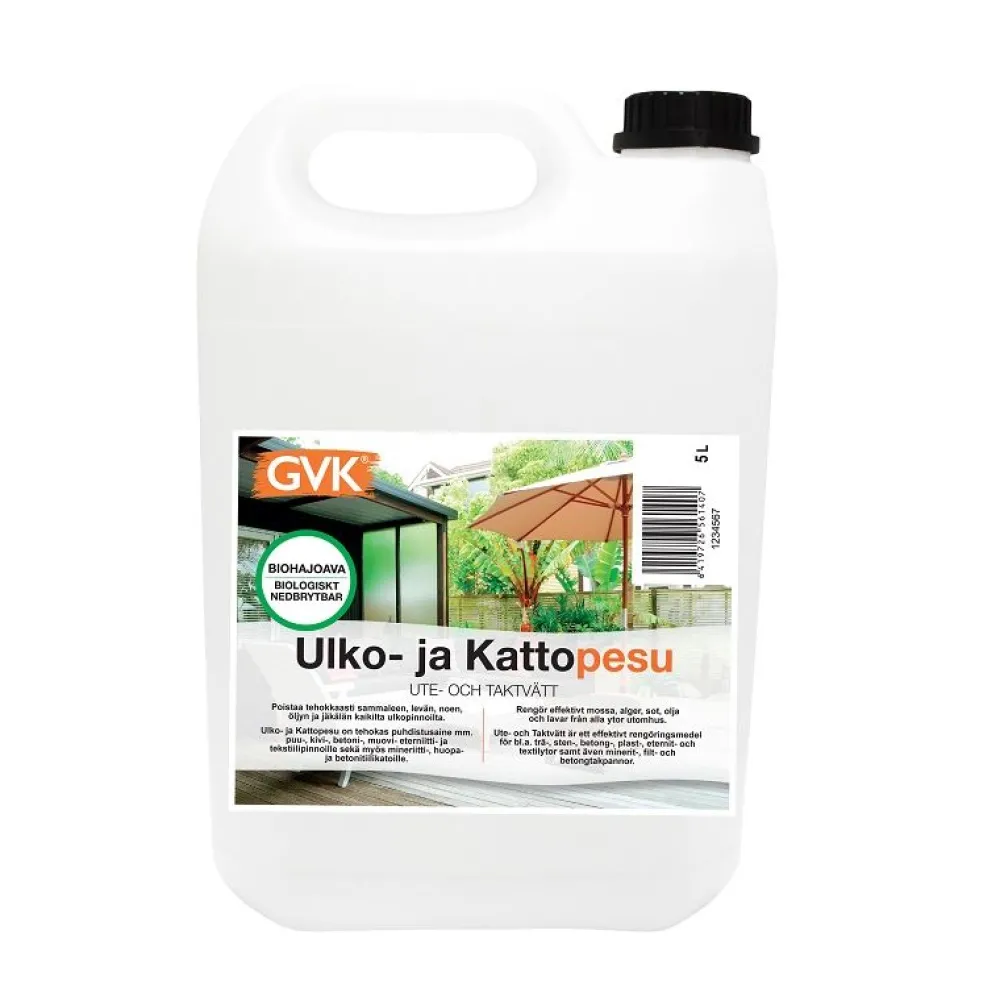 Ulko- ja kattopesu 5 l*GVK Sale