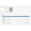 Ulkokulmapala sisäkulmalistaan pvc e-210, 10mm, valkoinen*Euroshrink Clearance