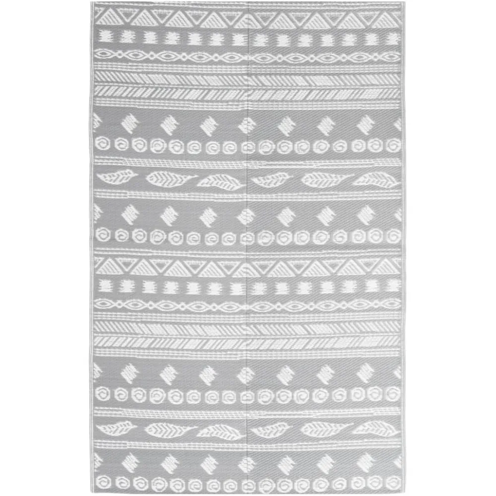 Discount Ulkomatto harmaa 190x290 cm PP (16973) Terassimatot