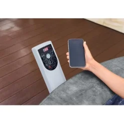 Clearance Ulkoporeallas Lay-Z-Spa Carrara Smart Airjet 6, 4-6 henkilöä, 140 suutinta Ulkoporealtaat