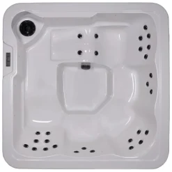 Clearance Ulkoporeallas Comfort Garden Aurora, 5 hlöä, 29 suutinta, harmaa/valkoinen Ulkoporealtaat