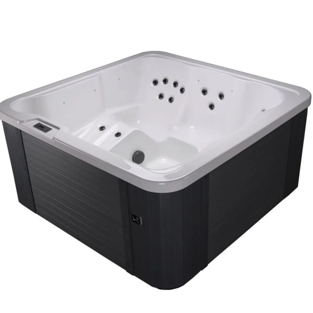 Clearance Ulkoporeallas Comfort Garden Aurora, 5 hlöä, 29 suutinta, harmaa/valkoinen Ulkoporealtaat