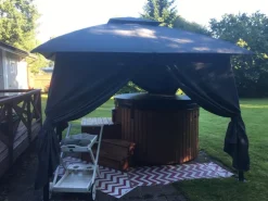 Ulkoporeallas TopSpa xs Wifi 6 hlöä brown/grey marble*SpaDealers Outlet
