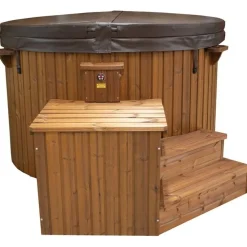 Ulkoporeallas TopSpa xs Wifi 6 hlöä brown/grey marble*SpaDealers Outlet