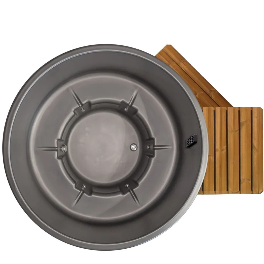 Outlet Ulkoporeallas TopSpa xs Wifi 6 hlöä brown/dark grey Kylpytynnyrit