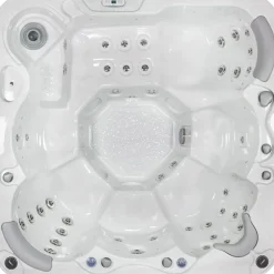 Ulkoporeallas Jupiter Ice White, 6 hlöä, 46 suutinta, harmaa/valkoinen*Wellis Sale