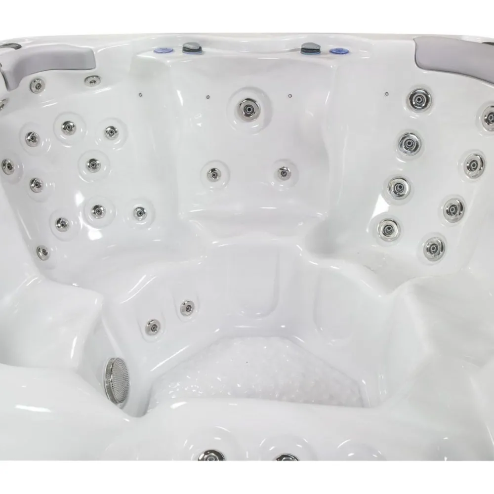 Ulkoporeallas Jupiter Ice White, 6 hlöä, 46 suutinta, harmaa/valkoinen*Wellis Sale